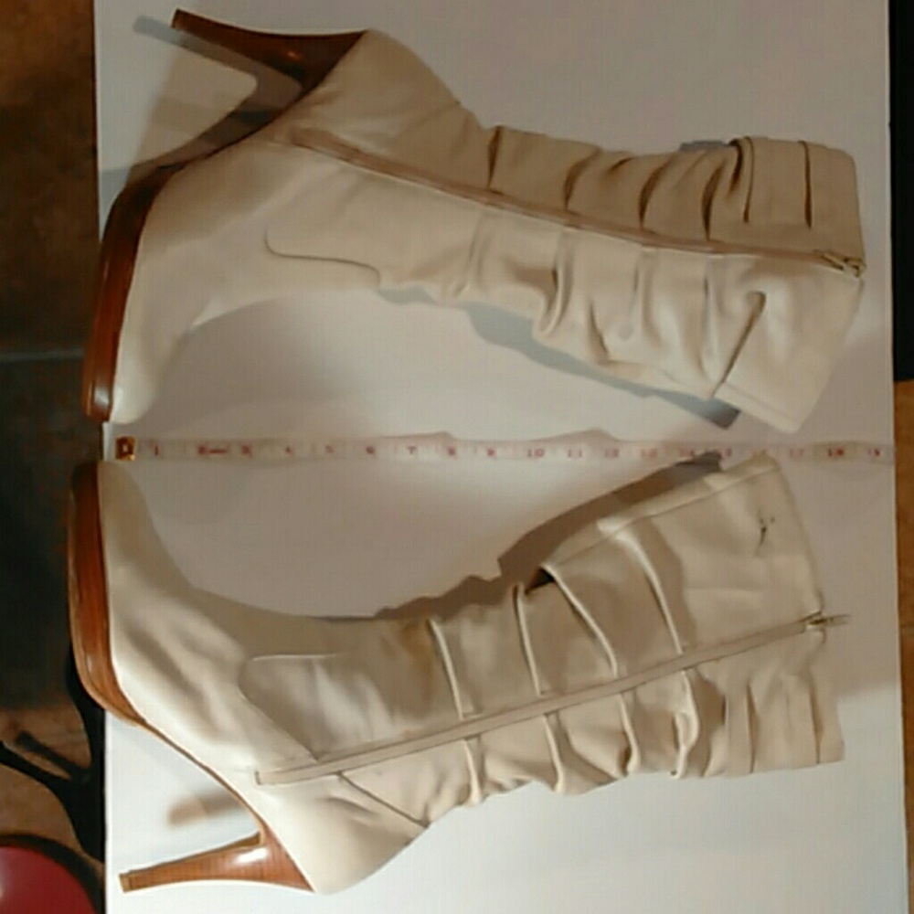 Bakers white high heel boot